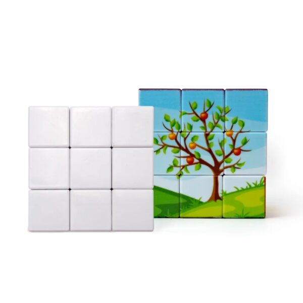 Promotional Rubik’s Cube Puzzles White Color - Image 3