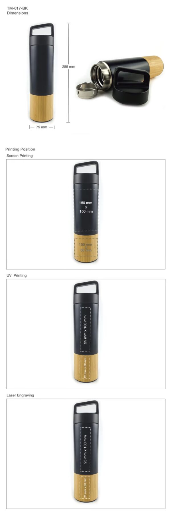 Travel Bottles with Bamboo - Image 5