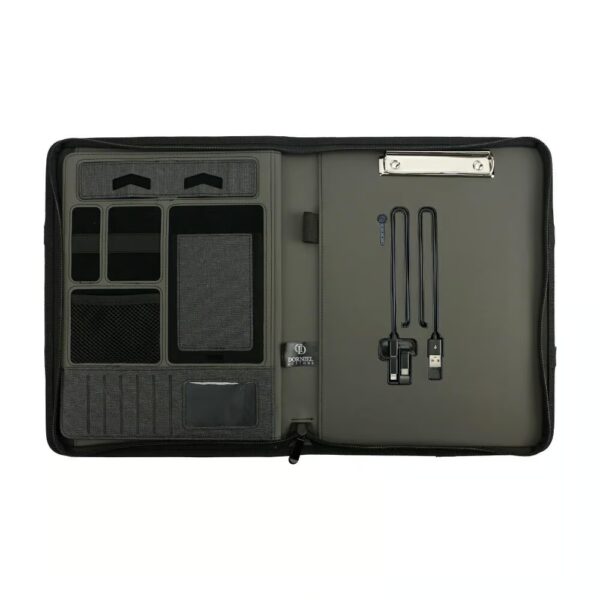 Dorniel Portfolio A4, Wireless Powerbank 8000mAh & LED Logo - Image 2