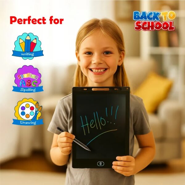 10-Inch LCD Writing Tablet with Stylus Pen & Colorful Writing - Image 3